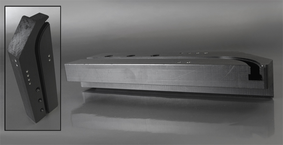 Guida con inserti in PE | Setecs