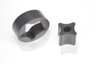 peek termoplastico nero