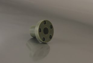 Chiocciola in Nylon + PET verde per macchina smaltimento rifiuti | Setecs