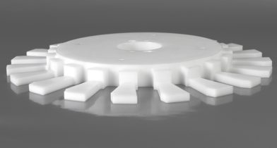 Stella per macchina imbottigliamento in PE | Setecs